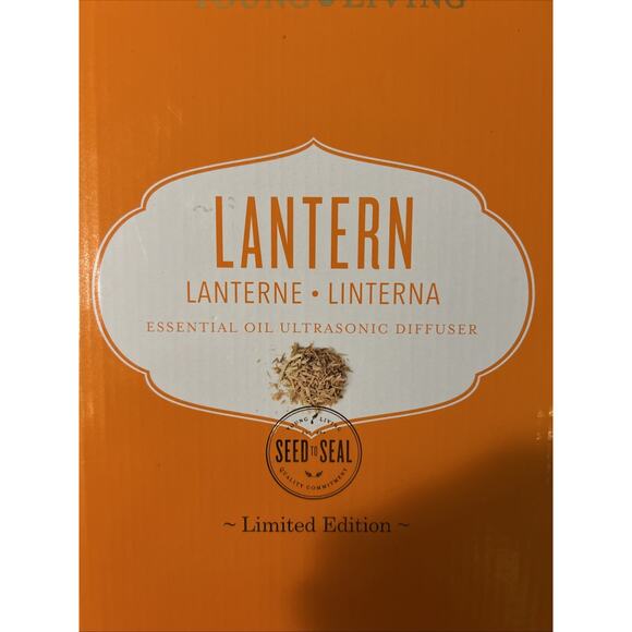 Young Living Lantern Essential Oil Ultrasonic Diffuser Limited Edition Gray New - Picture 2 of 13